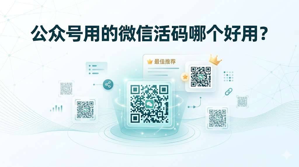 公众号用的微信活码哪个好用？