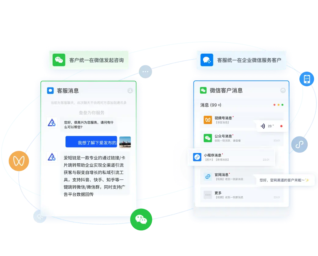 微信客服,让咨询更简单
